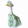 thumbnail image 2 of Tuvgenk Cute Porch Goose Outfits 23" Summer Summer Porch Goose Clothes Set 2 Pack Polyester Outdoor Decor for Yard with Hat Dress, 2 of 5
