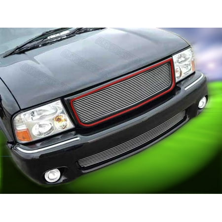 Gmc Pickup Billet Grilles - Fedar Main Upper Billet Grille For 1998-2003 GMC Jimmy/Sonoma/S-15 Pickup