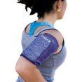 thumbnail image 1 of IBAOLEA Phone Holder for Running - Cell Phone Arm Bands with Reflective Logo - Phone Strap Armband Fits iPhone and Android - Use for Running, Walking, Hiking, and Biking - Blue, Medium Blue Medium, 1 of 9
