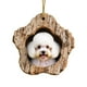 thumbnail image 1 of Pendiente de Árbol de Navidad, Adornación de Hogar, Collar de Árbol de Navidad, Acrílico, Durable, para Salón, para Estudio, Metal, Pequeño, para Dormitorio, 1 of 8