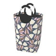 thumbnail image 1 of DouZhe 50L Rectangular Laundry Basket, Yellow Flowers Watercolor Floral Prints Waterproof Foldable Laundry Hamper with Aluminum Handles, 1 of 6