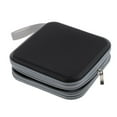 thumbnail image 2 of 40 Capacity Case, Storage  Wallets Storage Organizer Flexible Protective Storage, 5.91x5.91inch Black, 2 of 8