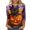 QR1-Multicolor, variant on VKOYWKM Women's Tops Halloween Shirts 3/4 Sleeve Halloween Pumpkin Black Cat Graphic T Shirts Casual Round Neck Loose Fit Party Top