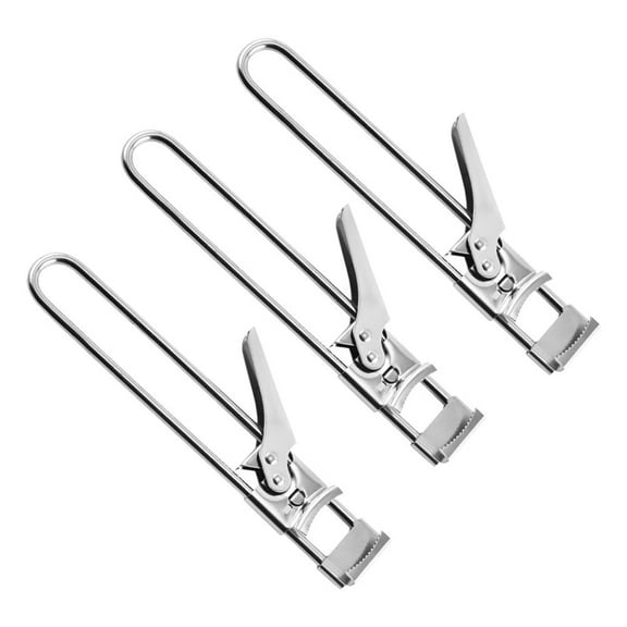 Multifunctional StainlessSteel Can Opener Jar Lid Gripper Kitchen 1x T9R1