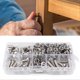 thumbnail image 4 of 131pcs M6 Hex Socket Bolt Precise Thread Anti-rust 304 Stainless Steel Head Cap Bolts Nuts Kit For Machines Jikaix, 4 of 5