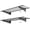 Black-15x45, variant on 2 Pack Garage Wall Mount Shelves, 45x15 inch Wall Mounted Storage Shelves for Garage Heavy Duty Floating Shelf, Holds Up to 220 lbs(Black)