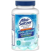 Alka-Seltzer COOL ACTION RELIEFCHEWS 50 ct (Pack of 2)