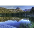 thumbnail image 2 of Flaherty, Dennis 24x17 White Modern Wood Framed Museum Art Print Titled - California, Sierra Nevada Grass Lake reflection, 2 of 4