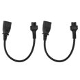 thumbnail image 1 of Cable De Alimentación ANGGREK C14 A C5 30 Cm 2 Piezas, 1 of 7