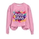 thumbnail image 4 of Gibobby Temperamento Pullover Top Sudadera con cuello redondo y estampado de Mardi para mujer, con cuello redondo, camisas de entrenamiento de manga larga a la moda, blusa hol(Rosa, XXL), 4 of 5