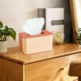 thumbnail image 1 of Feltree Tissue Box Cover Toilet Tissue Box Living Room Storage Desktop Tissue Box Household Tissue Storage Box for Bathroom Or Kitchen, 1 of 8