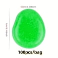 thumbnail image 4 of 100pcs/bag, Glow-in-the-Dark Pebbles: Create A Magical Garden, Landscaping, Flower Pot (0.31*0.39inch), 4 of 5