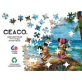 thumbnail image 3 of Ceaco 1000 Piece Mickey and Minnie in Hawaii Interlocking Jigsaw Puzzle, 3 of 6
