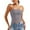 Dark Grey, variant on Uinagy Women's Solid Color Tube Top Sleeveless Vest Top
