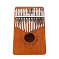 thumbnail image 1 of Piano à Pouce Kalimba en Acajou 17 Touches Style Guirlande, 1 of 8