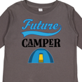 thumbnail image 4 of Inktastic Camping Future Camper Gift Boys or Girls Long Sleeve Toddler T-Shirt, 4 of 5
