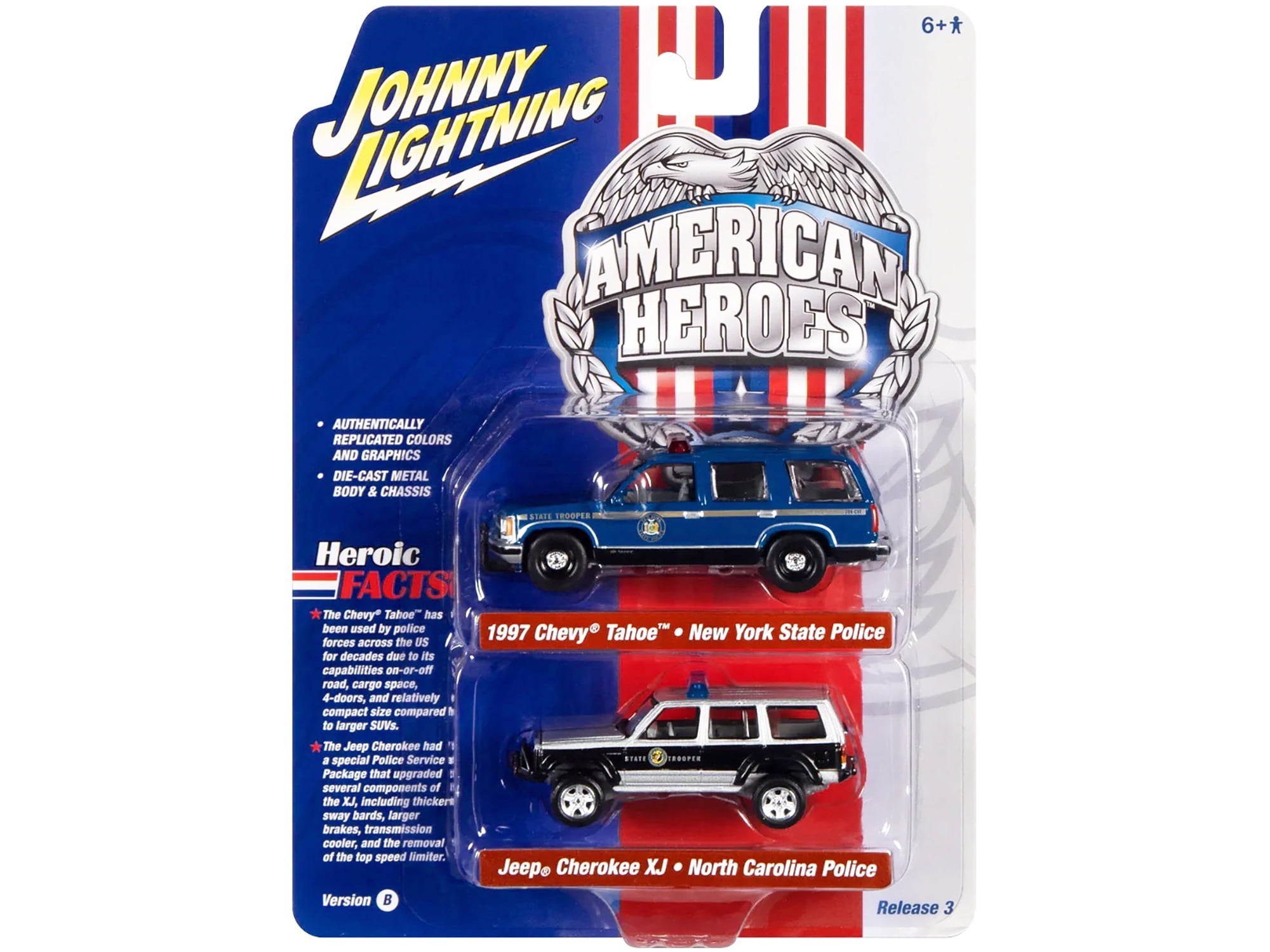 ミニカー Jonny Lightning 1/64 1997 Chevy Tahoe Johnny Lightning 1997 Chevrolet Tahoe check for paint