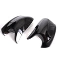 thumbnail image 3 of Bright black-For BMW X1 E84 X3 F25 2010 2011 2012 2013 Pre-LCI High quality smooth black car rearview mirror cover side wing mirror cover, 3 of 7