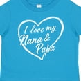 thumbnail image 4 of Inktastic I Love My Nana and Papa in White Chalk Heart Boys or Girls Toddler T-Shirt, 4 of 5