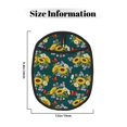 thumbnail image 3 of Sikiie Sunflowers Silicone Pot Holders, Oven Mitts Heat Resistant Hot Pads, Non Slip Pot Holder for Kitchen Baking and Cooking 9.4 x 7.5 Inches, 3 of 7