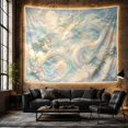 thumbnail image 6 of Ocean Waves Serpentine with Dragon Winding Through Shades, Mystical Fantasy for Space Lovers, Galaxy Room Decor, Mother'S Day Gift, Tapestry Wall Hanging for Bedroom and Dorm, 6 of 7