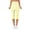 Yellow, variant on KHONTS Women's Tennis Skirt Leggings High Waist Tummy Control Athletic Yoga Capri Golf Pants Workout Clothing Yellow XL