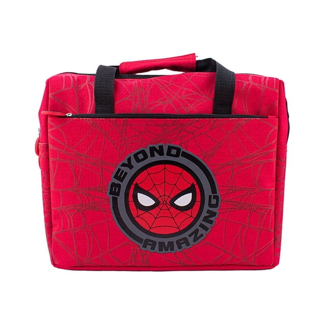 Lonchera Portátil Grande Ambient 21 Disney Marvel SpiderMan Classic Rojo