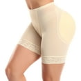 thumbnail image 5 of Elainilye Fashion Shapewear Bodysuit Tummy Control, Traceless Body Shaping Short Sexy Butt Lifting Panties Body Shaper Underwear,Beige, 5 of 9