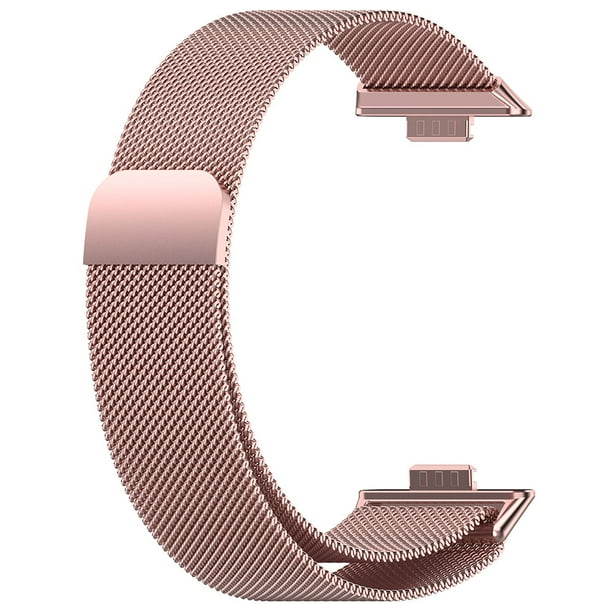 Reemplazo Pulsera Correa Brazalete Magnética Milanesa Respirante para El Sudor Huawei Watch Fit 3 Smart