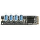 thumbnail image 5 of Expansión de tarjeta gráfica PC Ie, expansión M.2 a PCIe Puerto Pcie Tarjeta de expansión de tarjeta gráfica USB Acabado de lujo, 5 of 8