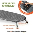 XABITAT Table Top Ironing Board W/Wall Mount DCrease Portable