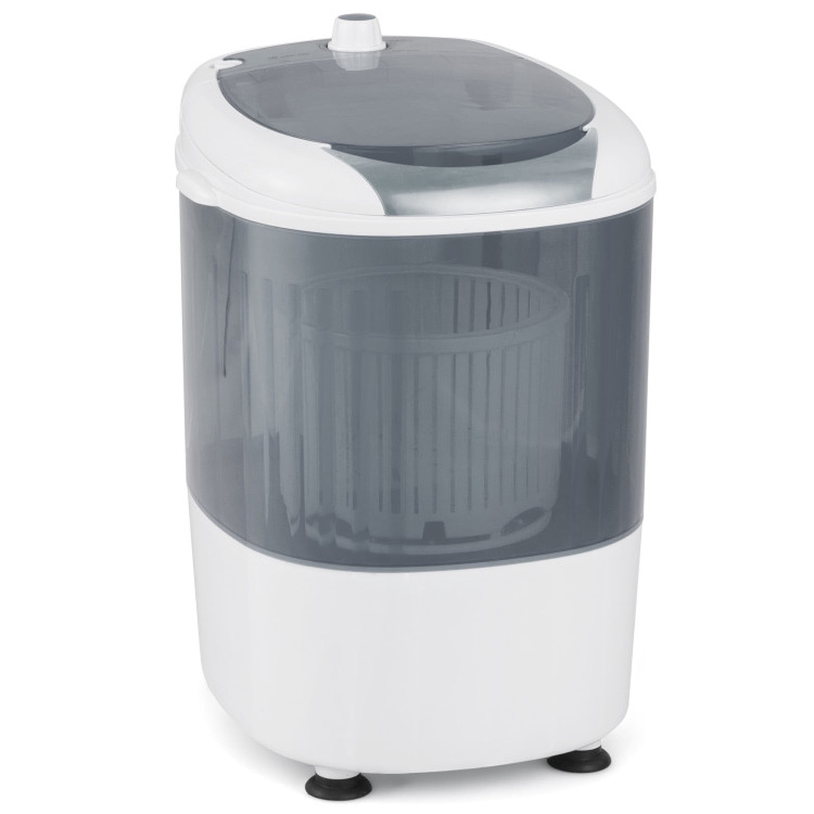 RUIE Portable Mini Washing Machine,5.5 Lbs Semi-Automatic Washer and Spinner Combo with Single Tub,Timer Control,Drainage Hose,Compact Washer for Apartment Dorm RV