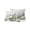 Gray, variant on Outdoor Pillows Waterproof, Thanksgiving Fall Bedding Throw Pillows with Insert for Couch Sofa Bed, Autumn Green Pumpkins Country Eucalyptus 12x20 Inch Pillowcases Decorative Patio Pillow Set of 2