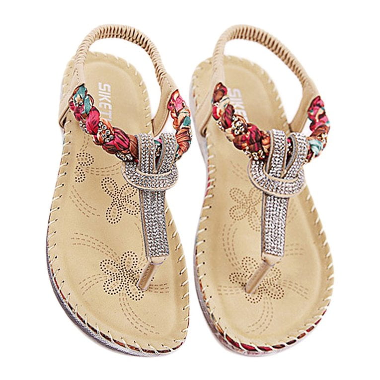 Rhinestone Sandals Siketu Sandal SIKETU Bohemian Rhinestone Summer - Main Image