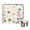 Multicolour1, variant on 6-Layer Quilted Waterproof Picnic Blanket & Sandproof Foldable Beach Mat, Outdoor Camping Garden Park Cushion Supplies, Indoor Kids Play Carpet Portable Carry Mat