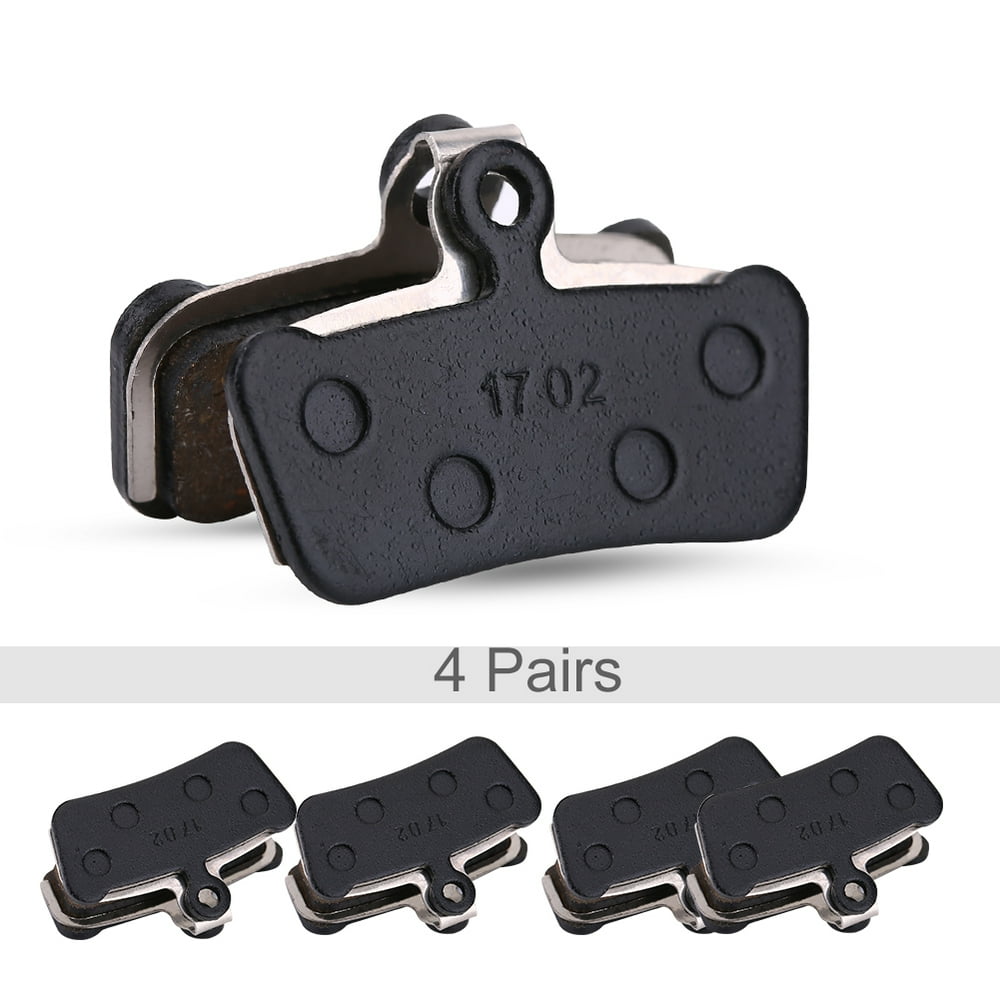 HERCHR 4 Pairs Mountain Bike Metallic Disc Brake Pads For Avid XO E7 E9 Trail Guide Series