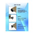 thumbnail image 3 of Upgraded Bungee Kit and End Cap Outdoor Roller Sun Shade Replacement Part Shade Tie Downs Elastic W, 3 of 5