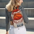 thumbnail image 6 of Yiaed Basketball Shot Print Backpack, Premium Laptop Backpack, Travel Backpack for Women, Lightweight Backpacks, Comfortable Back Pack-Medium, 6 of 7