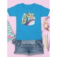 thumbnail image 3 of Kids In A Rainbow Traind T-Shirt Juniors -Image by Shutterstock,  Large, 3 of 4
