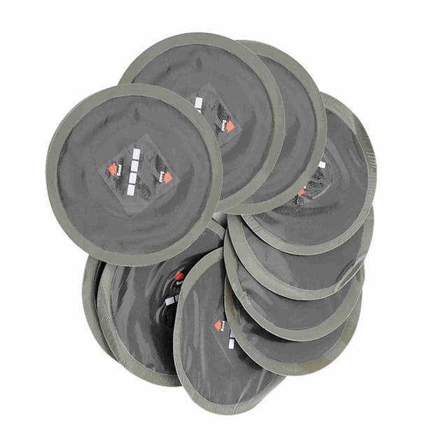 PARCHE DE REPARACIO DE NEUMILILILOS PARA AUTOMÓVIL DE 10 PC, Neumilar de Goma Redondo de 90 mm, Neumós de Goma, Reparació de Pinchazos