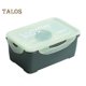 thumbnail image 3 of Lunch Box Leakproof Bento Box with Fork And Spoon Grid Design Portable Food Storage Container for Home Office School, 3 of 5