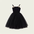 thumbnail image 2 of Cethrio Girls Slip Dresses, Mesh Sleeveless Dancing Summer Birthday Dresses Black Size 9-10 T, 2 of 5