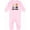 AD-Pink, variant on Cats Rule with Cat Heads Baby Romper Coveralls