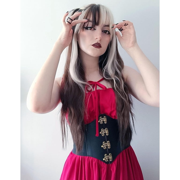 Zhengup Womens Steampunk Pirate Costumes Corset Belts Retro  display picture 1
