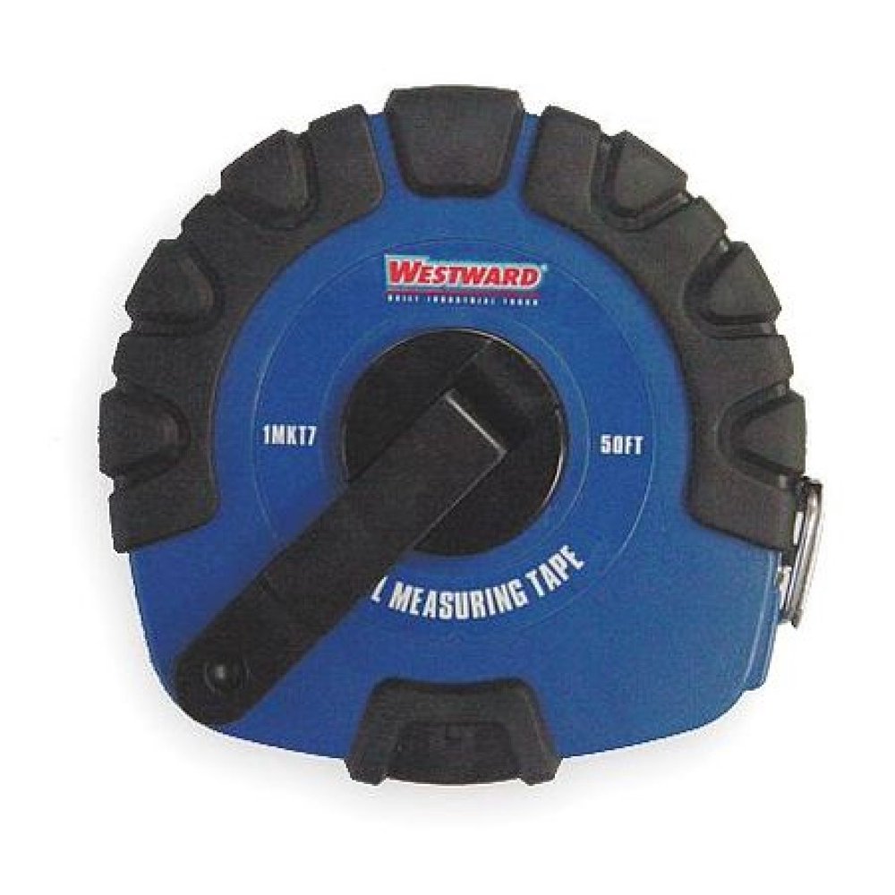 WESTWARD 1MKT7 50 ft Tape Measure, 3/8 in Blade
