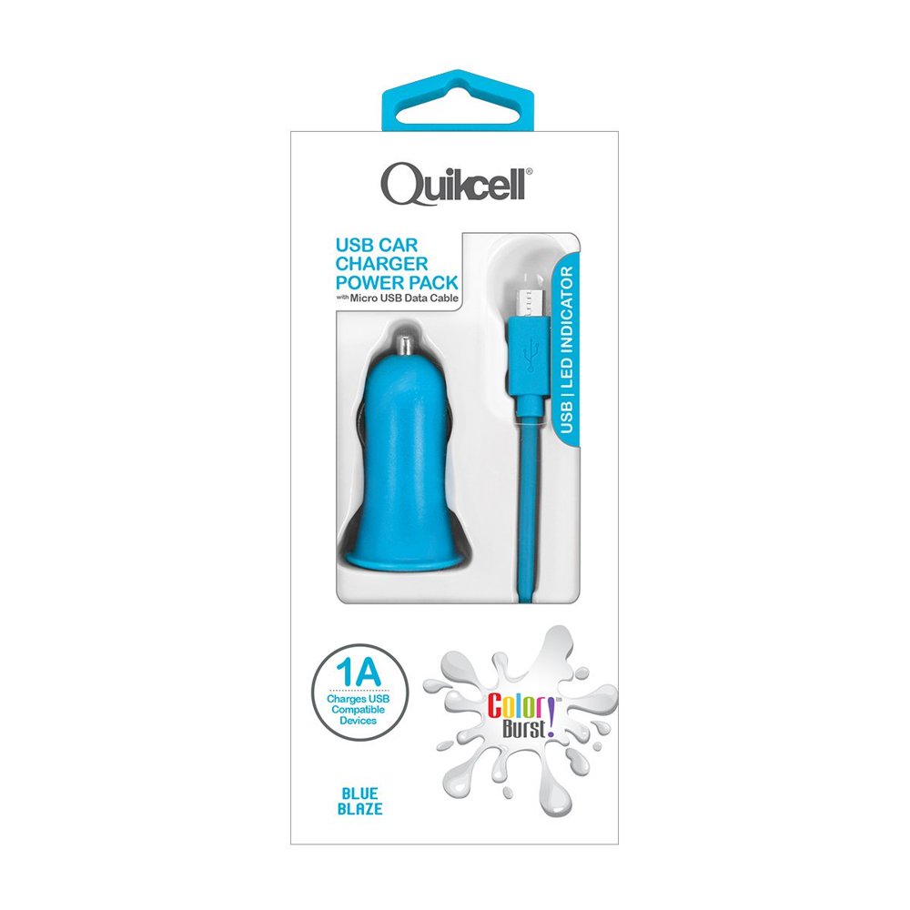 ValueLink Quikcell Android Car Charger with Micro USB Phone Cable