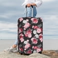 thumbnail image 4 of Uemuo Rose Flowers Printed Washable Luggage Cover - Fashion Suitcase Protector Fits 18-32 Inch Luggage -X-Large, 4 of 9