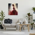 thumbnail image 3 of Stupell Industries Elegant Woman Red Dress Beauty & Fashion Painting Gallery Wrapped Canvas Print Wall Art, 3 of 5