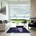 thumbnail image 7 of Ahgly Company Machine Washable Indoor Rectangle Transitional Night Blue Area Rugs, 2' x 3', 7 of 7