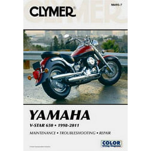 Yamaha V-Star 650 Manual Motorcycle (1998-2011) Service Repair Manual